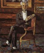 Paul Cezanne Portrait de Victor Chocquet painting